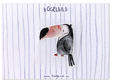 Preview: Bügelbild Tukan | Halfbird